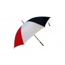 Budget Umbrella (Black-white-Red)